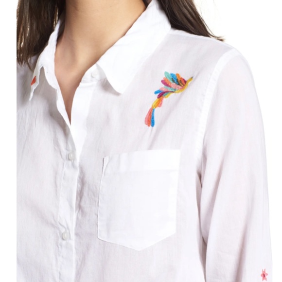 Sundry Tie Front Shirt - Picture 4 of 5